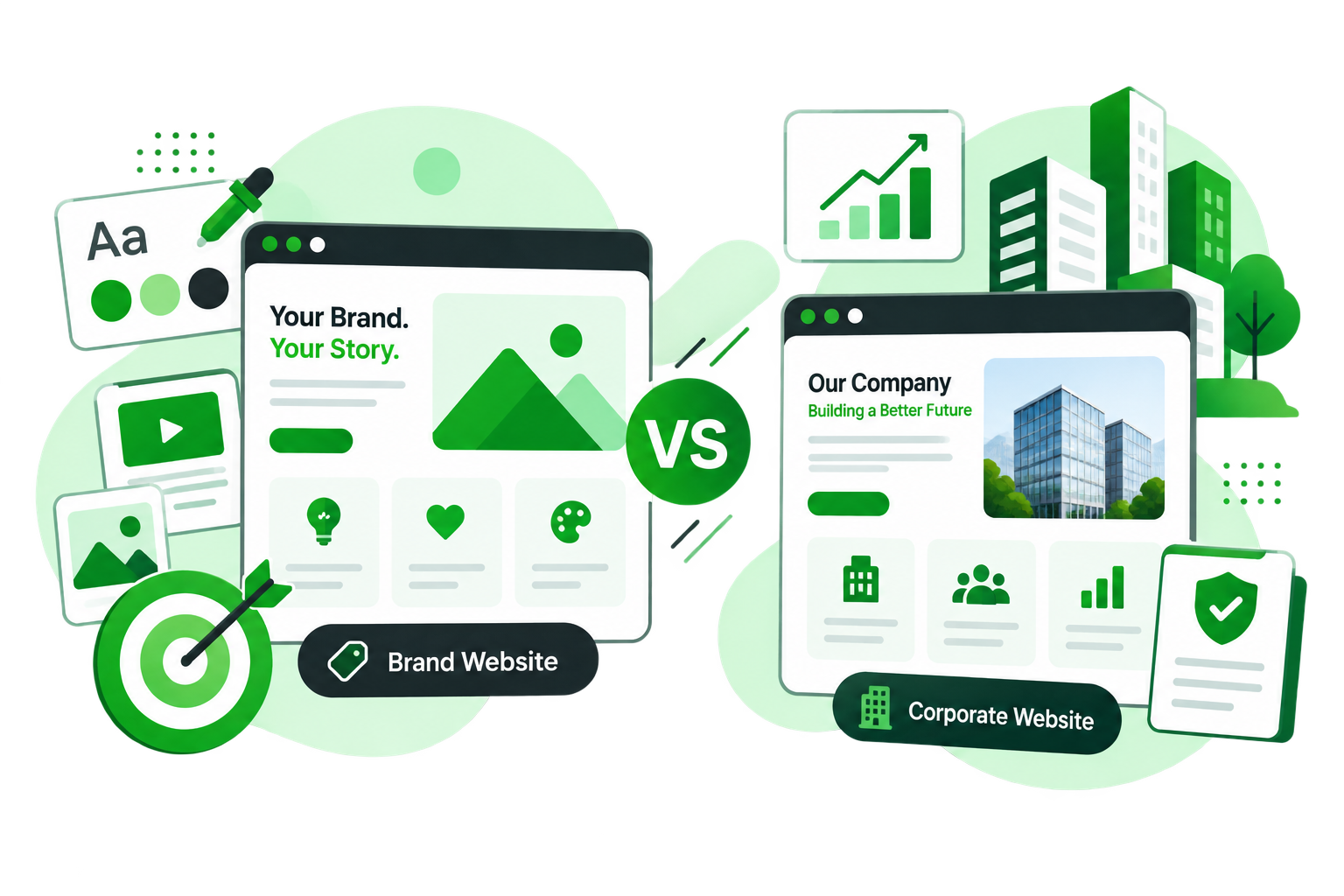 Brand Website and Corporate Website