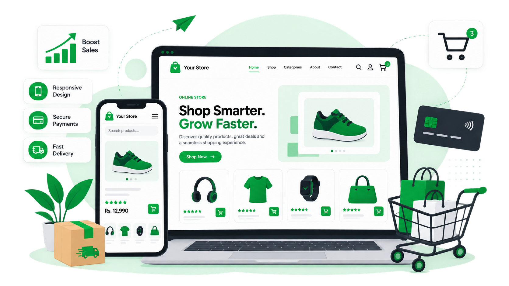 E-Commerce Website Development