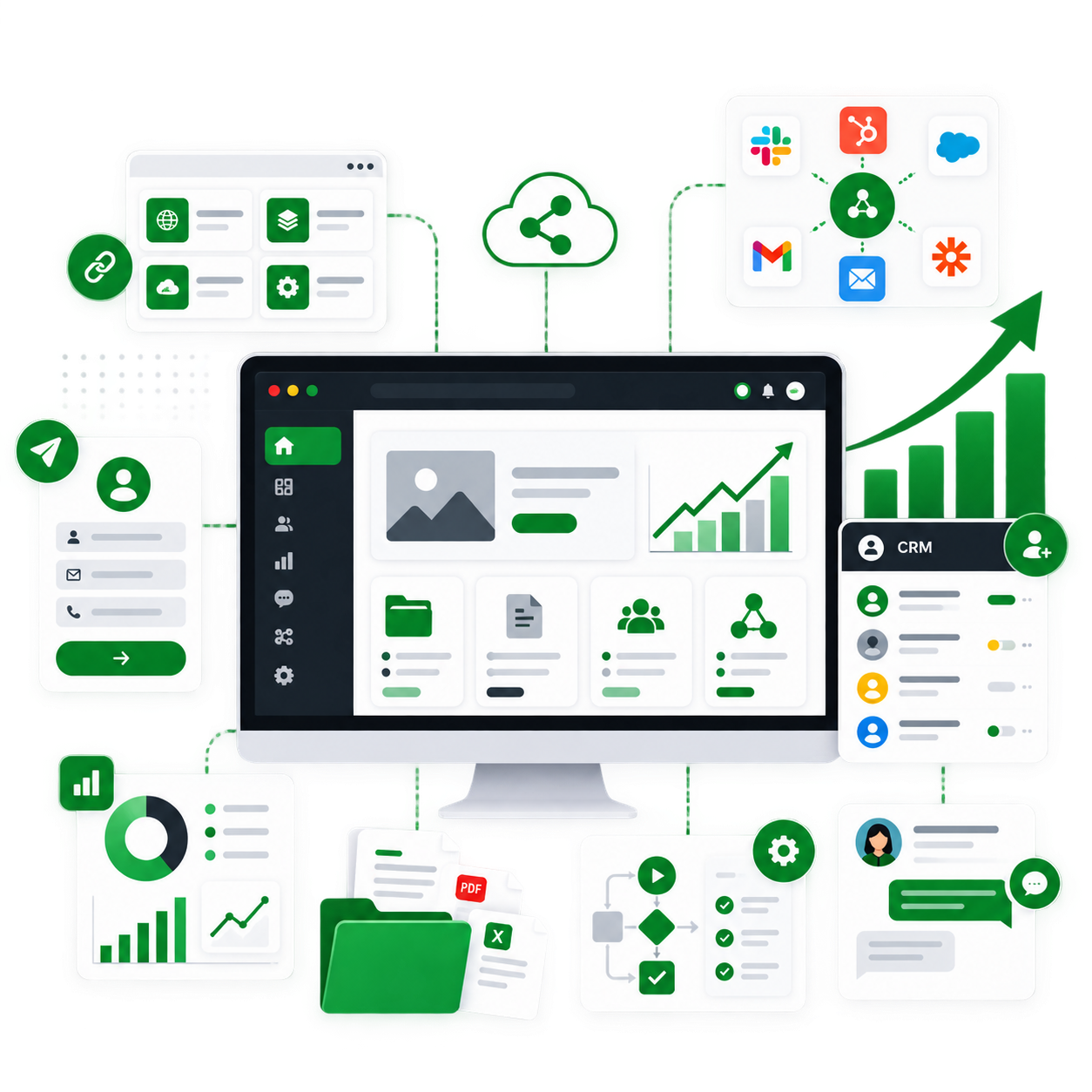 Corporate digital platform