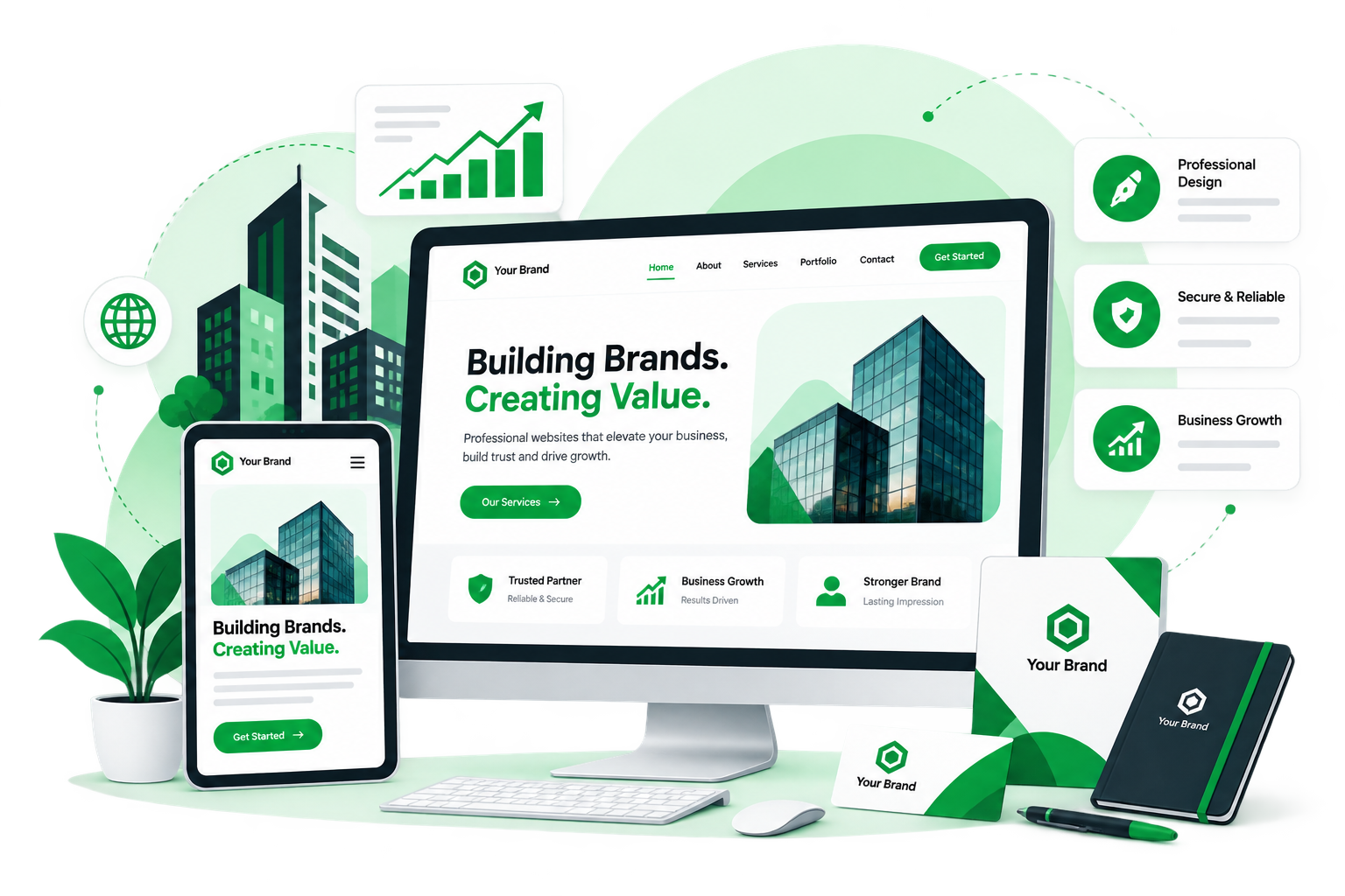 Brand and Corporate Website Development