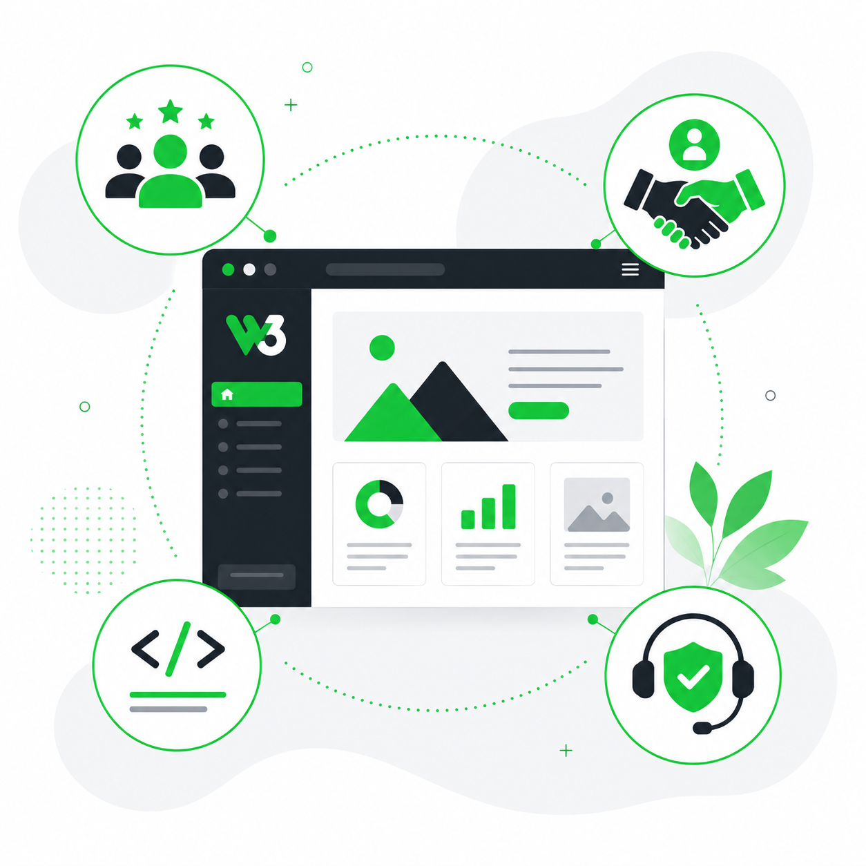 W3 Media Web Design and Development