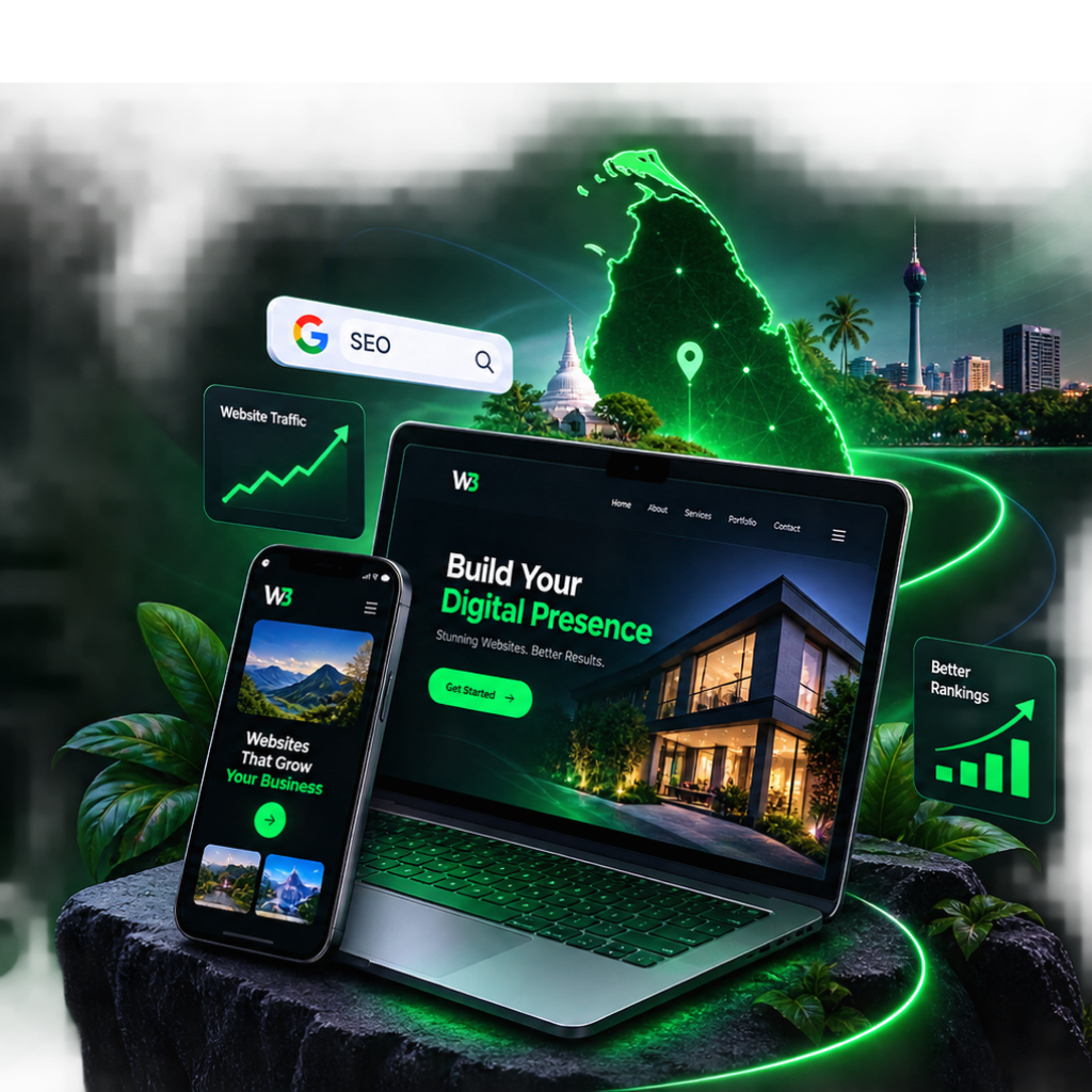 Web Design Company in Sri Lanka - W3 Media