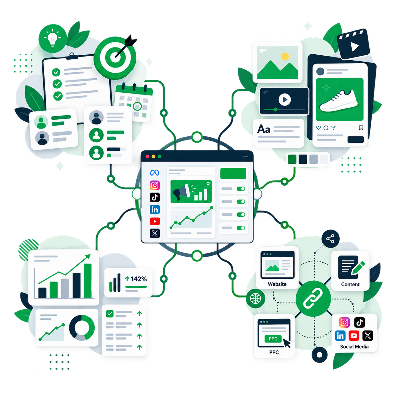 Paid Social Connected to Wider Digital Expertise